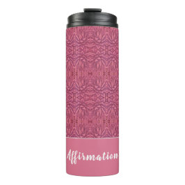 Garrafa Térmica Tumbler térmico Afirmação Agave do Promocional Ver