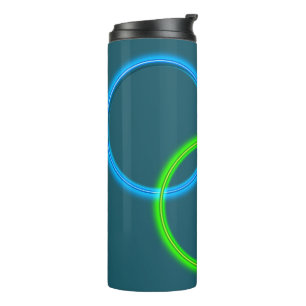 Garrafa Térmica Tumbler Térmico - Anéis Entrelaçados