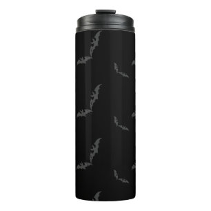 Garrafa Térmica Tumbler Térmico Black Halloween/bat
