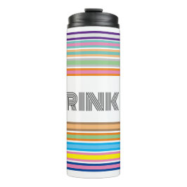 Garrafa Térmica Tumbler térmico colorido de alta qualidade