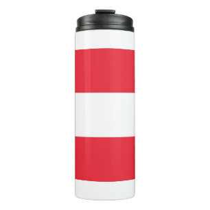 Garrafa Térmica Tumbler térmico com a bandeira de Áustria
