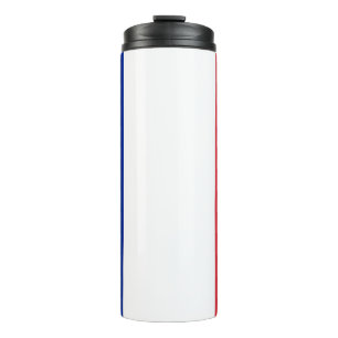 Garrafa Térmica Tumbler térmico com a bandeira de France