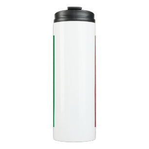 Garrafa Térmica Tumbler térmico com a bandeira de Italia