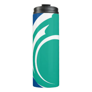 Garrafa Térmica Tumbler Térmico com a bandeira de Ottawa