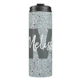 Garrafa Térmica Tumbler Térmico com Aparência de Metal Galvanizado