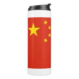 Garrafa Térmica Tumbler térmico com bandeira da China