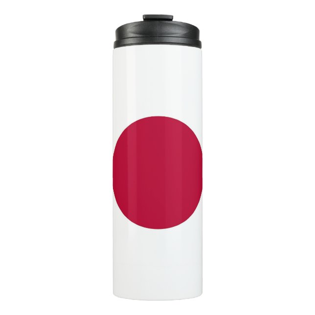 Garrafa Térmica Tumbler térmico com bandeira do Japão (Frente)