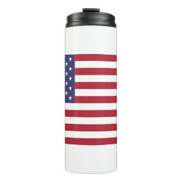 Garrafa Térmica Tumbler térmico com bandeira dos EUA