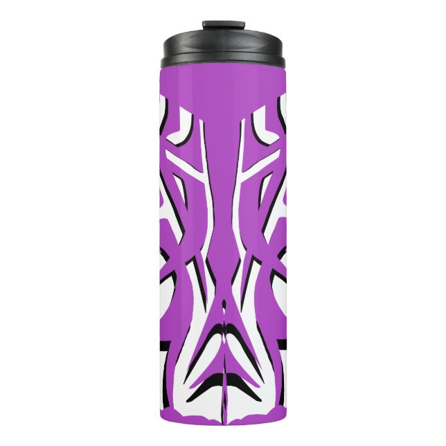 Garrafa Térmica Tumbler térmico com padrão de designer (Frente)