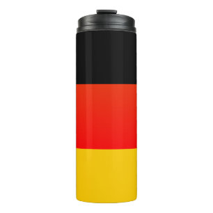 Garrafa Térmica Tumbler Térmico da Bandeira Alemã ou Deutsche Flag