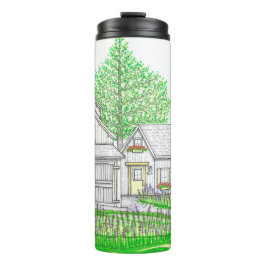 Garrafa Térmica Tumbler térmico da Fazenda primavera