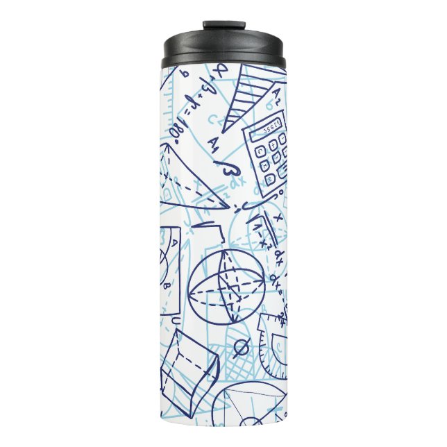 Garrafa Térmica Tumbler Térmico da Matemática (Frente)