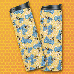 Garrafa Térmica Tumbler térmico das abelhas do mel