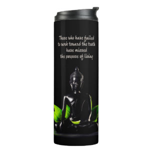 Garrafa Térmica Tumbler térmico das citações 1 de Buddha