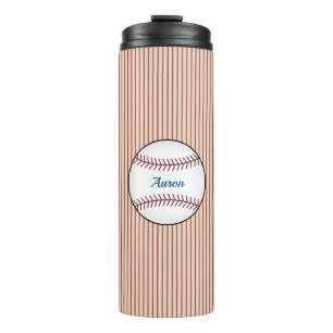 Garrafa Térmica Tumbler Térmico de Café Baseball Personalizado