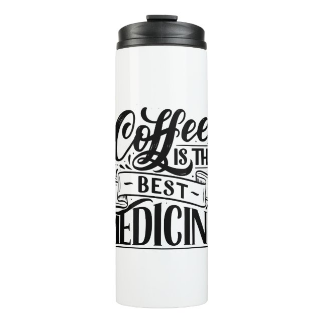 Garrafa Térmica Tumbler Térmico de Coffee Quote (Frente)