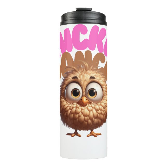 Garrafa Térmica Tumbler térmico de dança de frango (Frente)