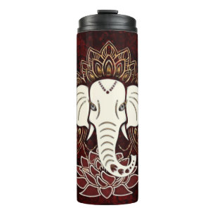 Garrafa Térmica Tumbler Térmico de Elefante Branco