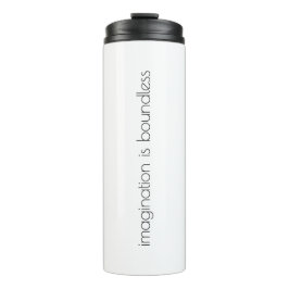 Garrafa Térmica Tumbler térmico de imaginação