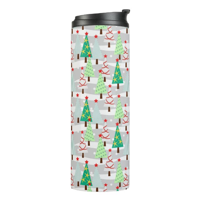 Garrafa Térmica Tumbler térmico de Natal (Giro à esquerda)