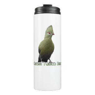 Garrafa Térmica Tumbler Térmico de Pássaro Turaco Knysna Africano