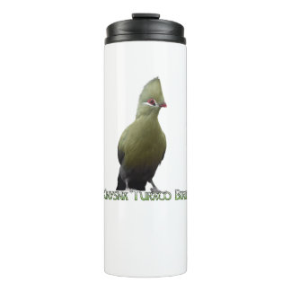 Garrafa Térmica Tumbler Térmico de Pássaro Turaco Knysna Africano