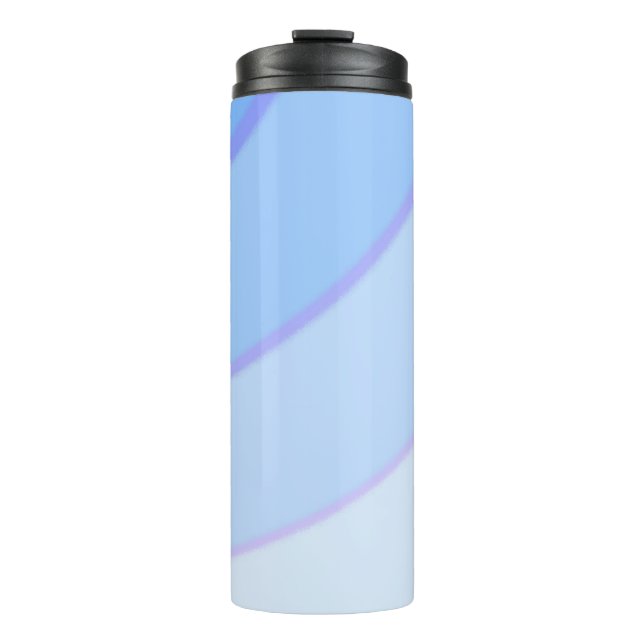 Garrafa Térmica Tumbler Térmico de Rochas Azuis (Frente)