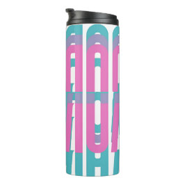 Garrafa Térmica Tumbler Térmico de Streetwear de Marca de Arberor