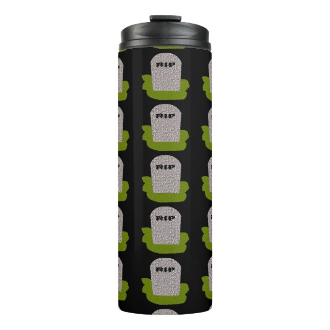 Garrafa Térmica Tumbler Térmico de Tombstone RIP (Frente)