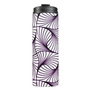 Garrafa Térmica Tumbler térmico de torção roxa