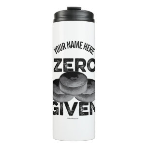 Garrafa Térmica Tumbler Térmico de Zero Pucks Dado (Hóquei)