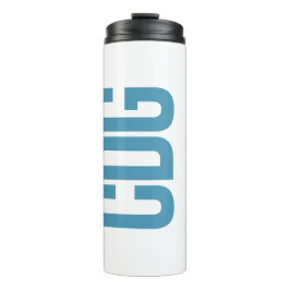 Garrafa Térmica Tumbler térmico - Design inspirado na etiqueta do 