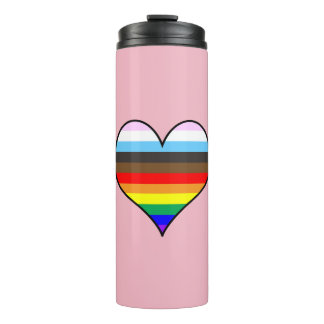 Garrafa Térmica Tumbler Térmico do Arco-Íris