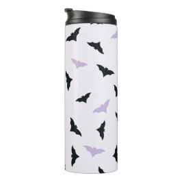 Garrafa Térmica Tumbler térmico do Bats Halloween