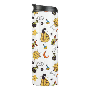 Garrafa Térmica Tumbler térmico do Boo Amarelo e Verde