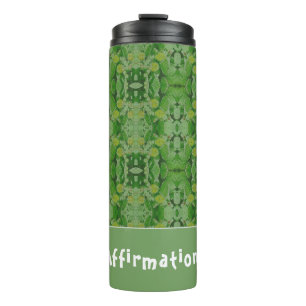 Garrafa Térmica Tumbler térmico do Cactus Promocional Verde