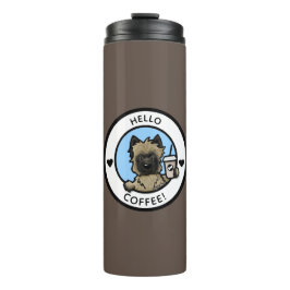 Garrafa Térmica Tumbler Térmico do Café KiniArt