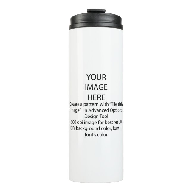 Garrafa Térmica Tumbler térmico do DIY (Frente)