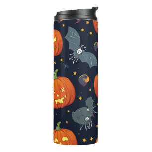 Garrafa Térmica Tumbler térmico do Halloween