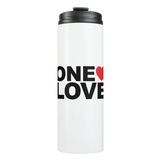 Garrafa Térmica Tumbler Térmico do Logotipo OneLove (Frente)