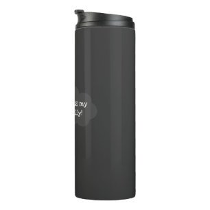 Garrafa Térmica Tumbler Térmico do Lover do Modo Escuro