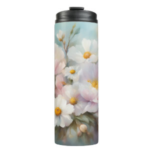 Garrafa Térmica Tumbler térmico do Primavera do Pastel