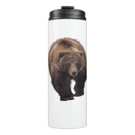 Garrafa Térmica Tumbler térmico do urso grizzly