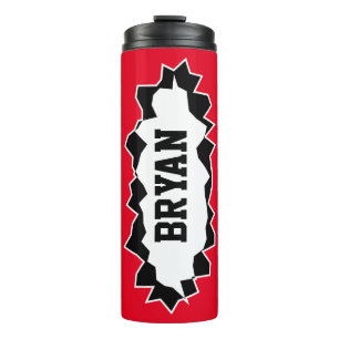 Garrafa Térmica Tumbler térmico do viagem personalizado com orifíc