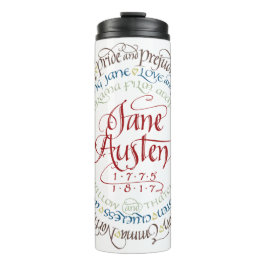 Garrafa Térmica Tumbler térmico - dramas de período de Jane Austen