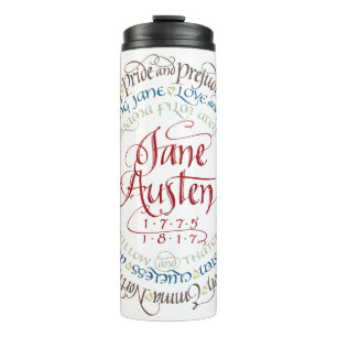 Garrafa Térmica Tumbler térmico - dramas de período de Jane Austen