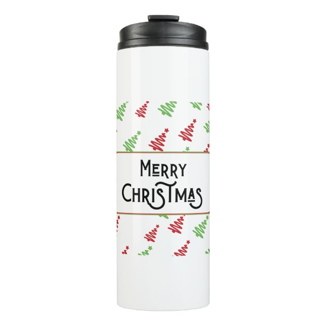 Garrafa Térmica Tumbler Térmico Edição Natal (Frente)