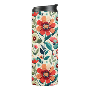 Garrafa Térmica Tumbler térmico flexível AI vibrante com Elegância