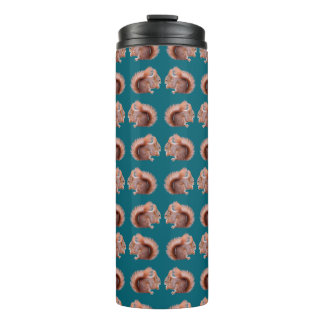 Garrafa Térmica Tumbler Térmico Frenesi Esquilo Vermelho