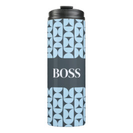 Garrafa Térmica Tumbler Térmico Geométrico Moderno Personalizado